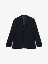 Veste de costume slim motif chevron