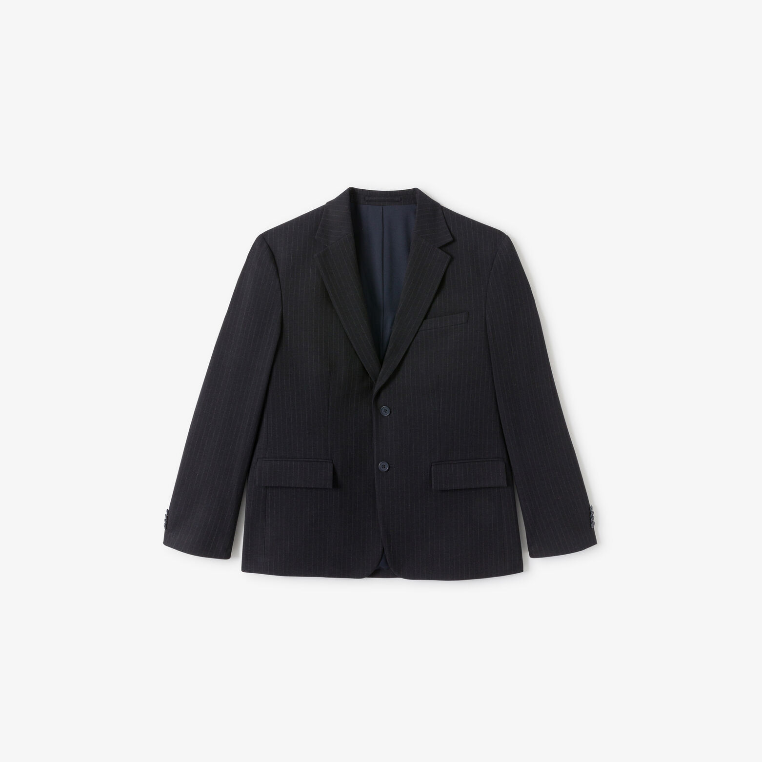 Gestreept comfort fit kostuumvest