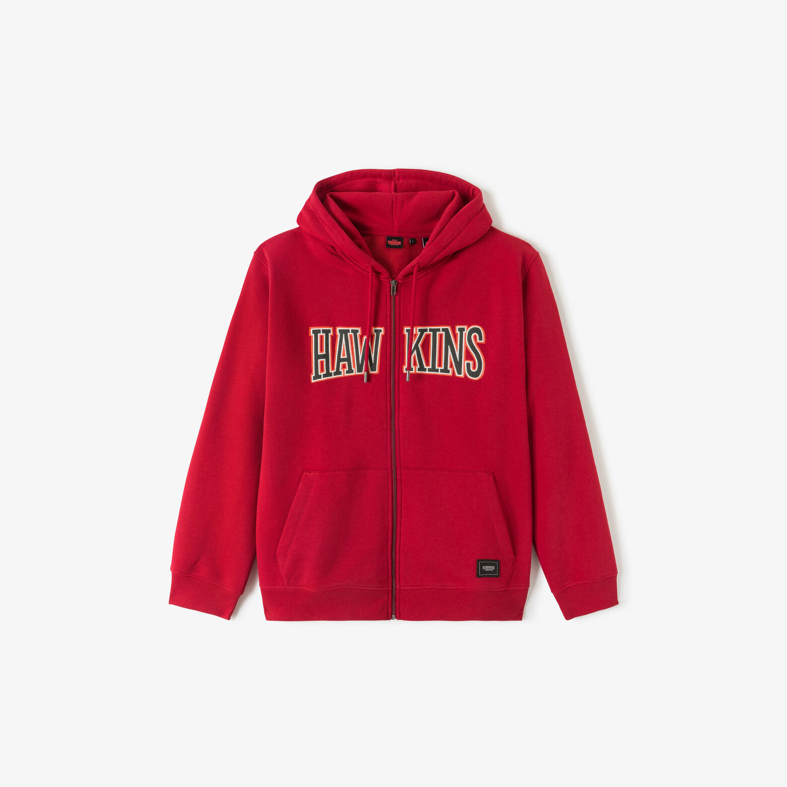 Sweat &agrave; capuche zipp&eacute; licence Stranger Things