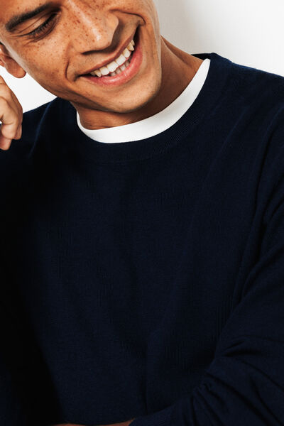 Pull col rond m&eacute;rinos