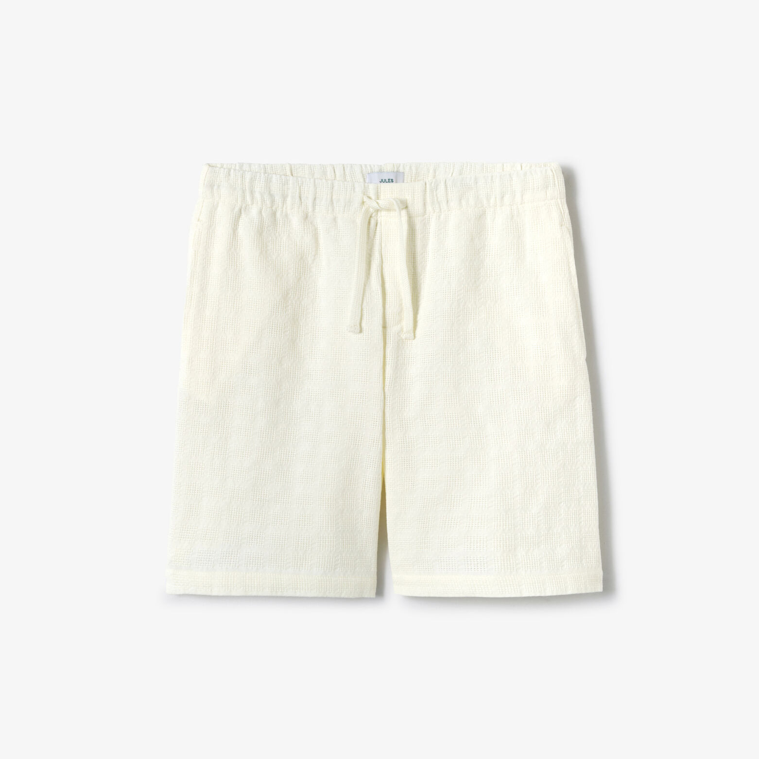 Bermuda taille &eacute;lastiqu&eacute;e uni