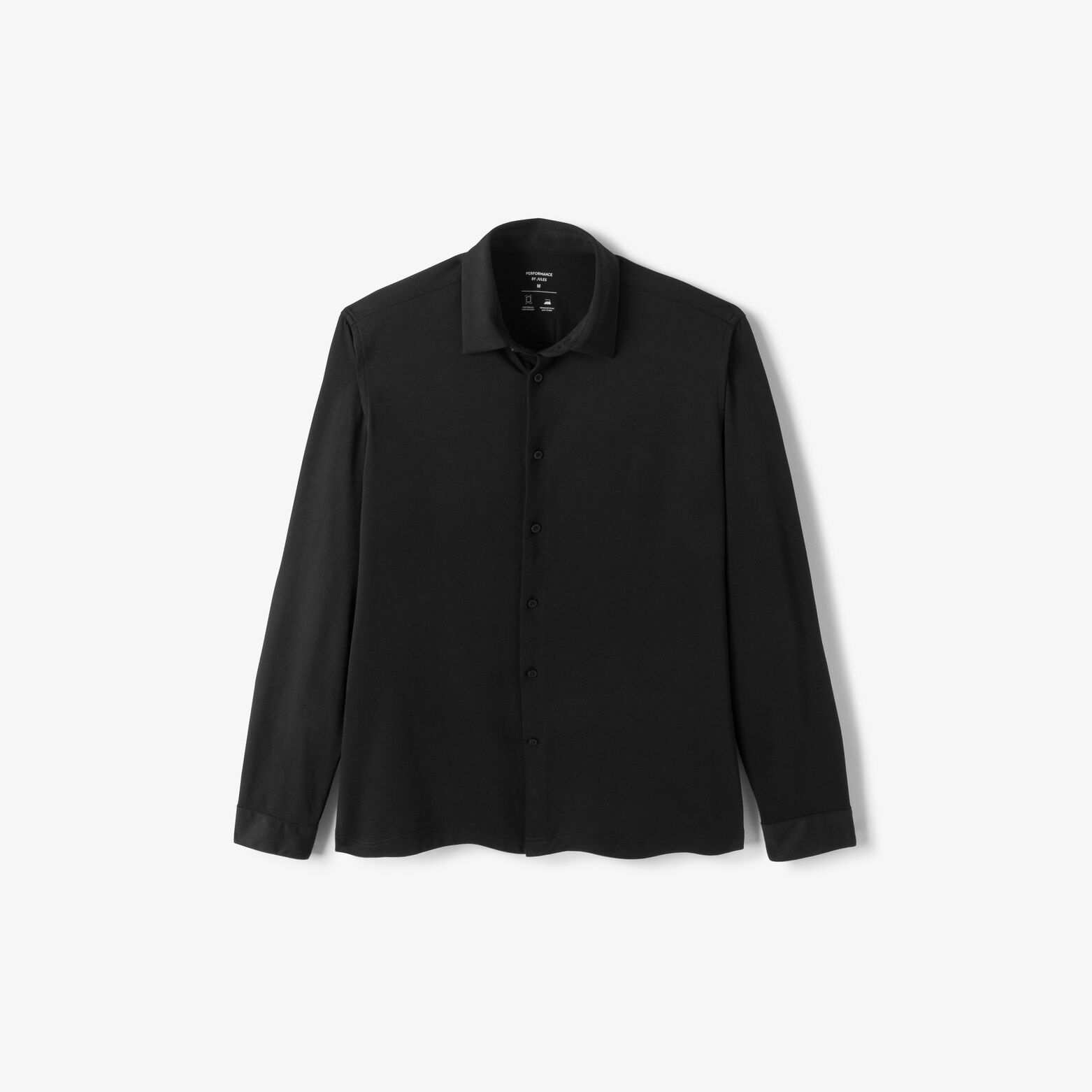 Regular fit hemd in katoenstof