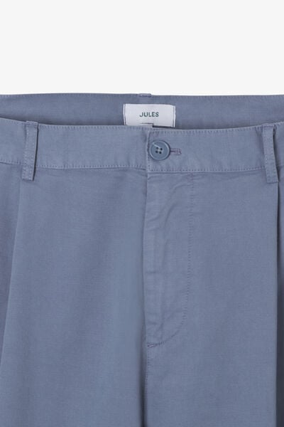 Pantalon skateur &agrave; plis