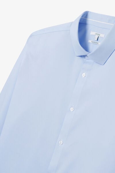 Chemise sans repassage en coton