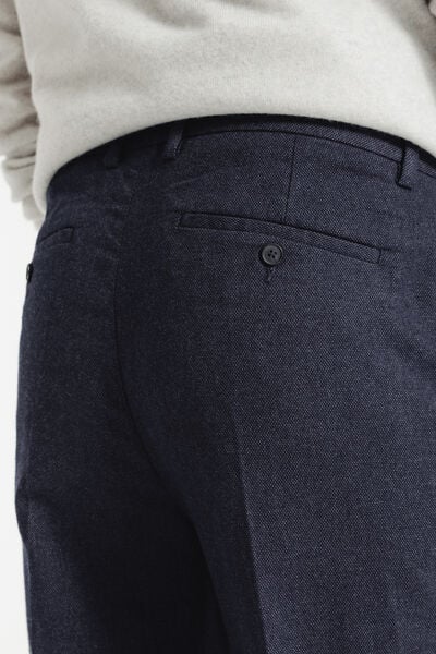 Pantalon chino tapered flanelle