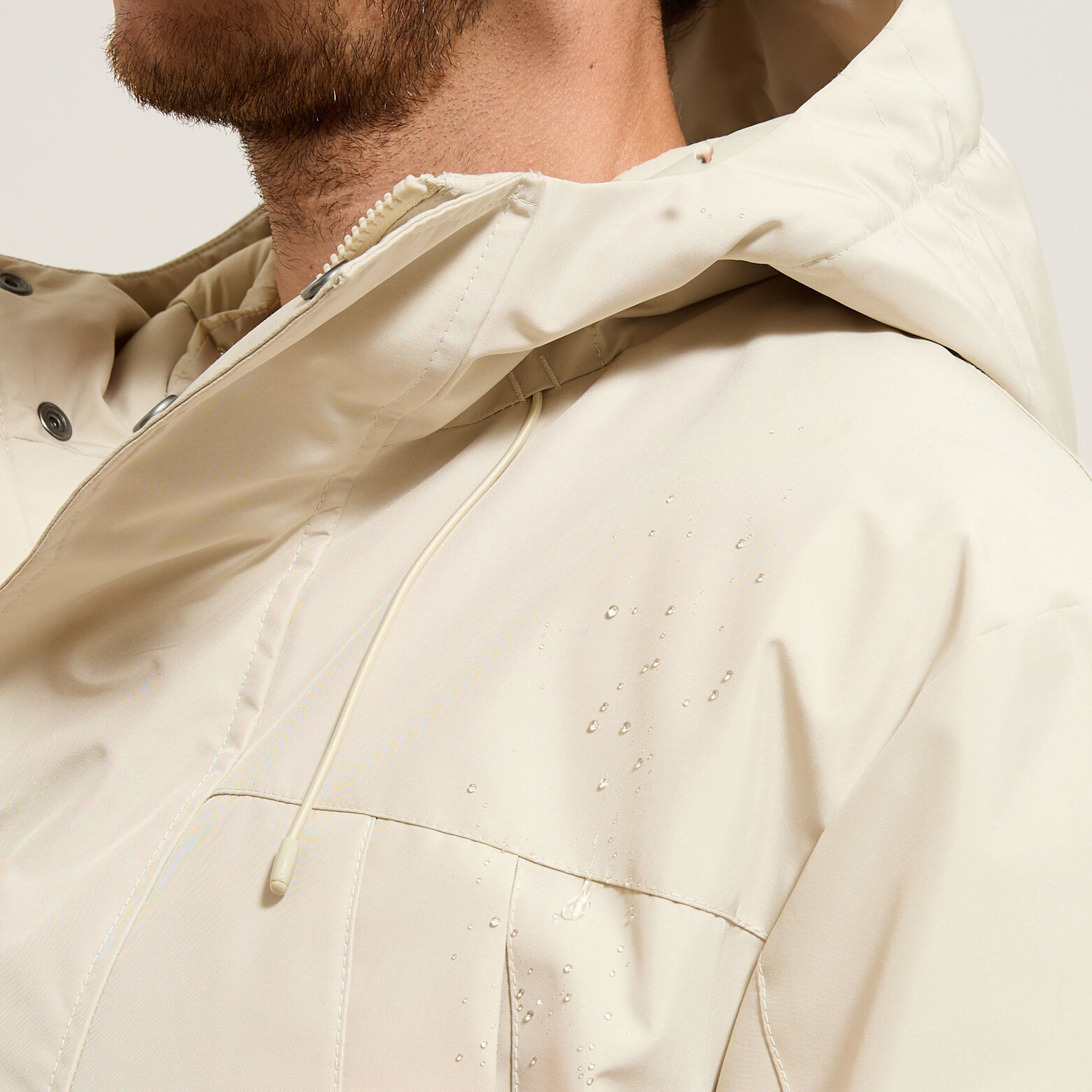 Parka hiver longue d&eacute;perlante