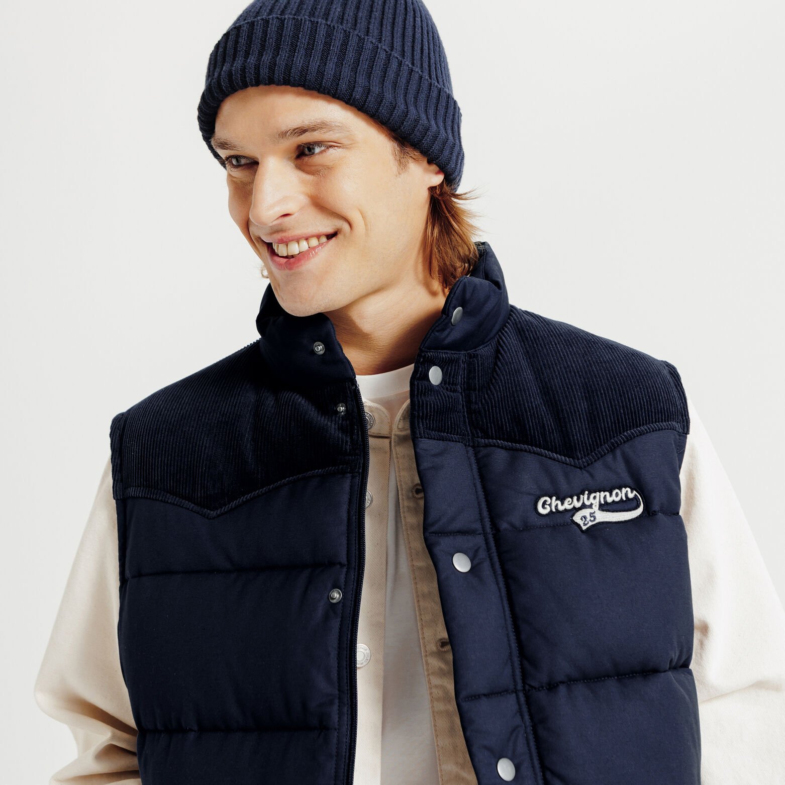 Doudoune sans manche Chevignon x Jules