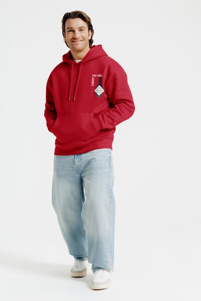 Sweat &agrave; capuche imprim&eacute; licence Tabasco