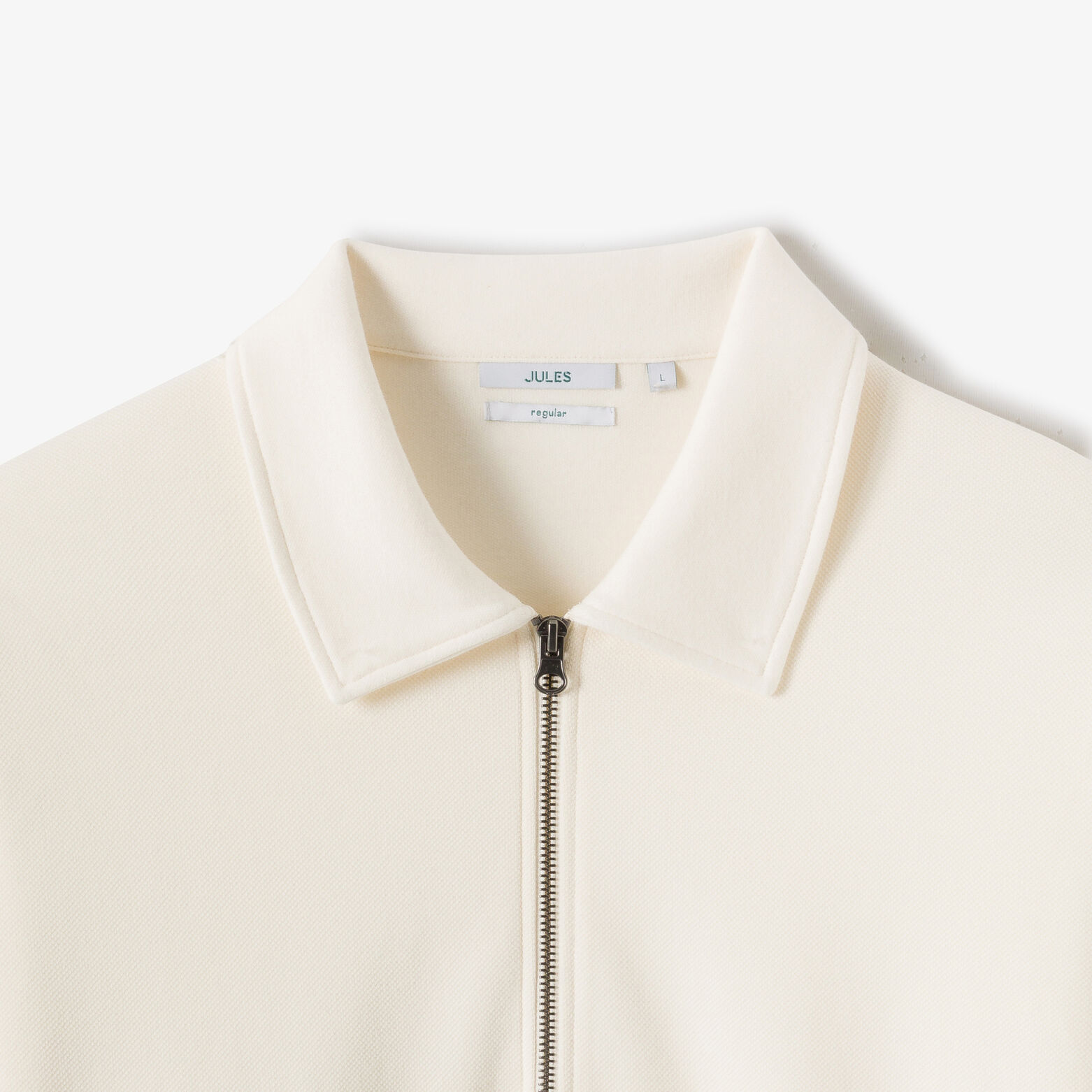 Sweat col polo zipp&eacute;