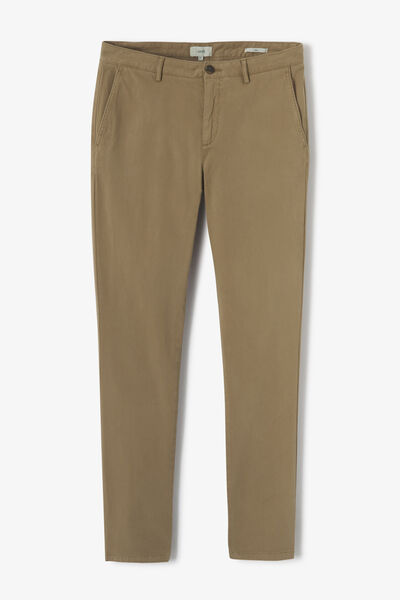 Pantalon chino slim tricotine