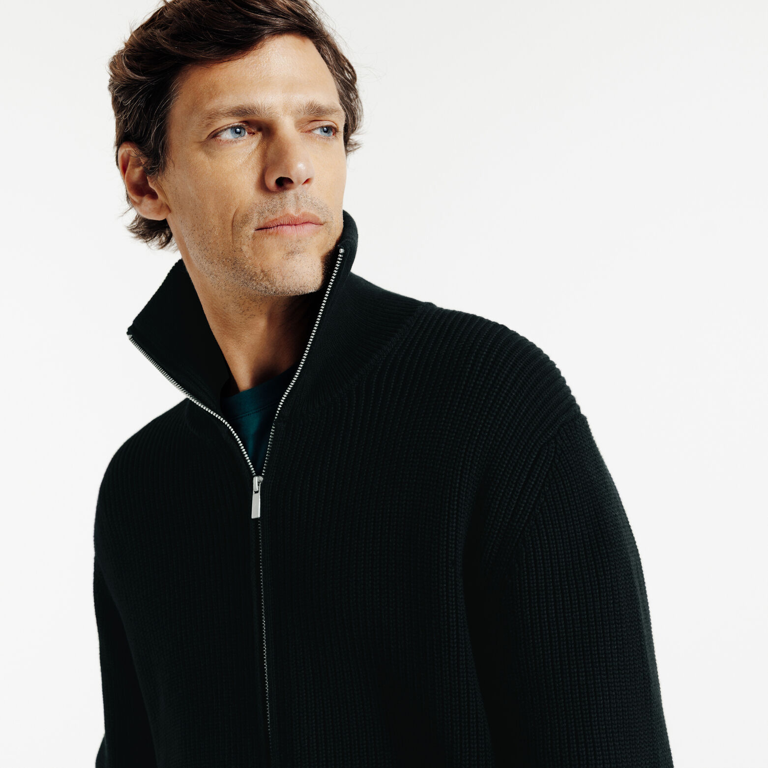 Gilet zipp&eacute; col camionneur