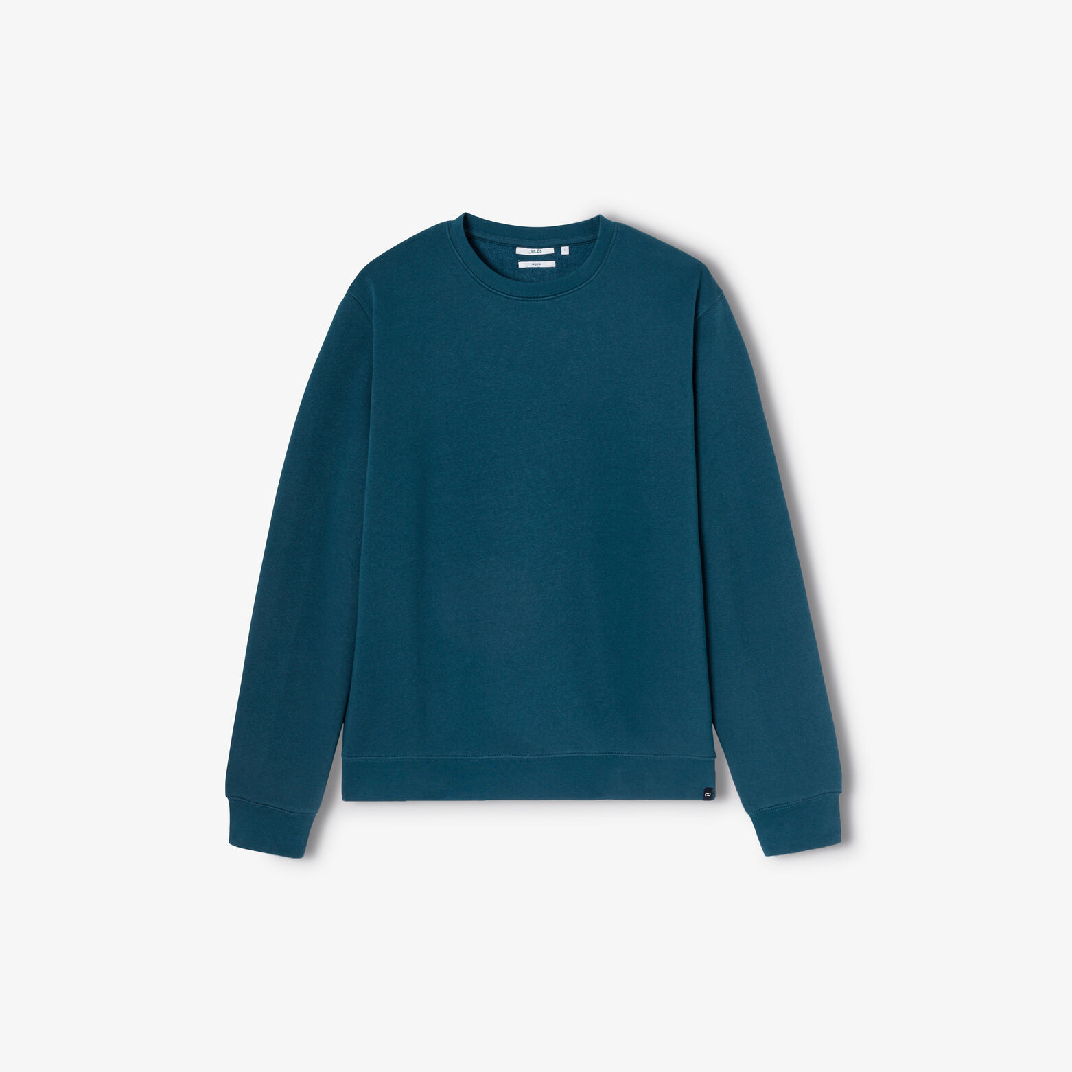 Effen sweater met ronde hals