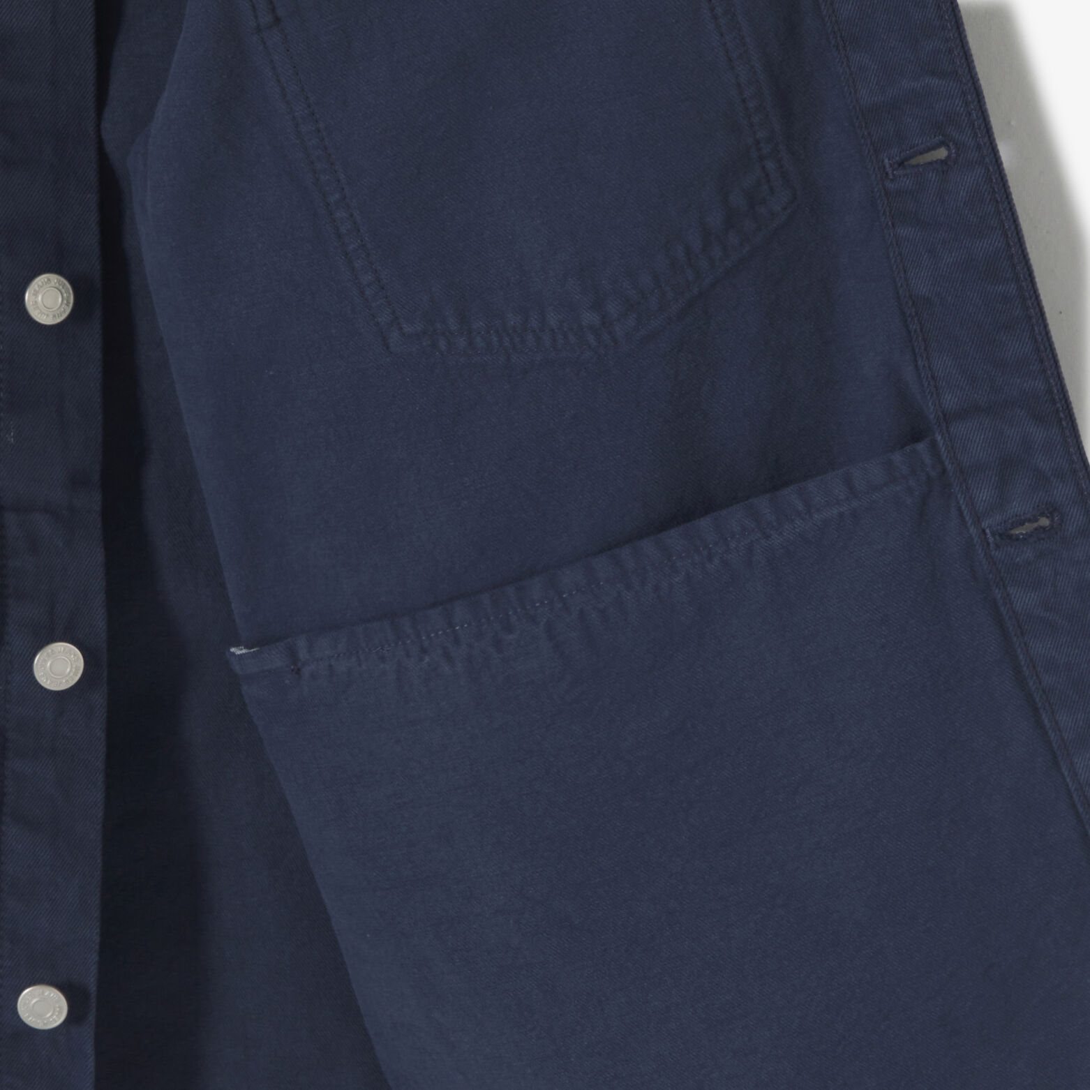 Surchemise en jean coton