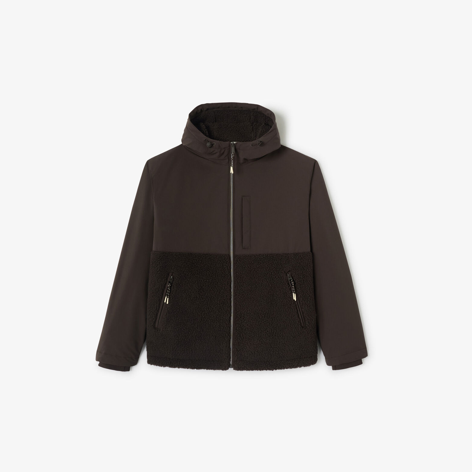Blouson &agrave; capuche colorblock