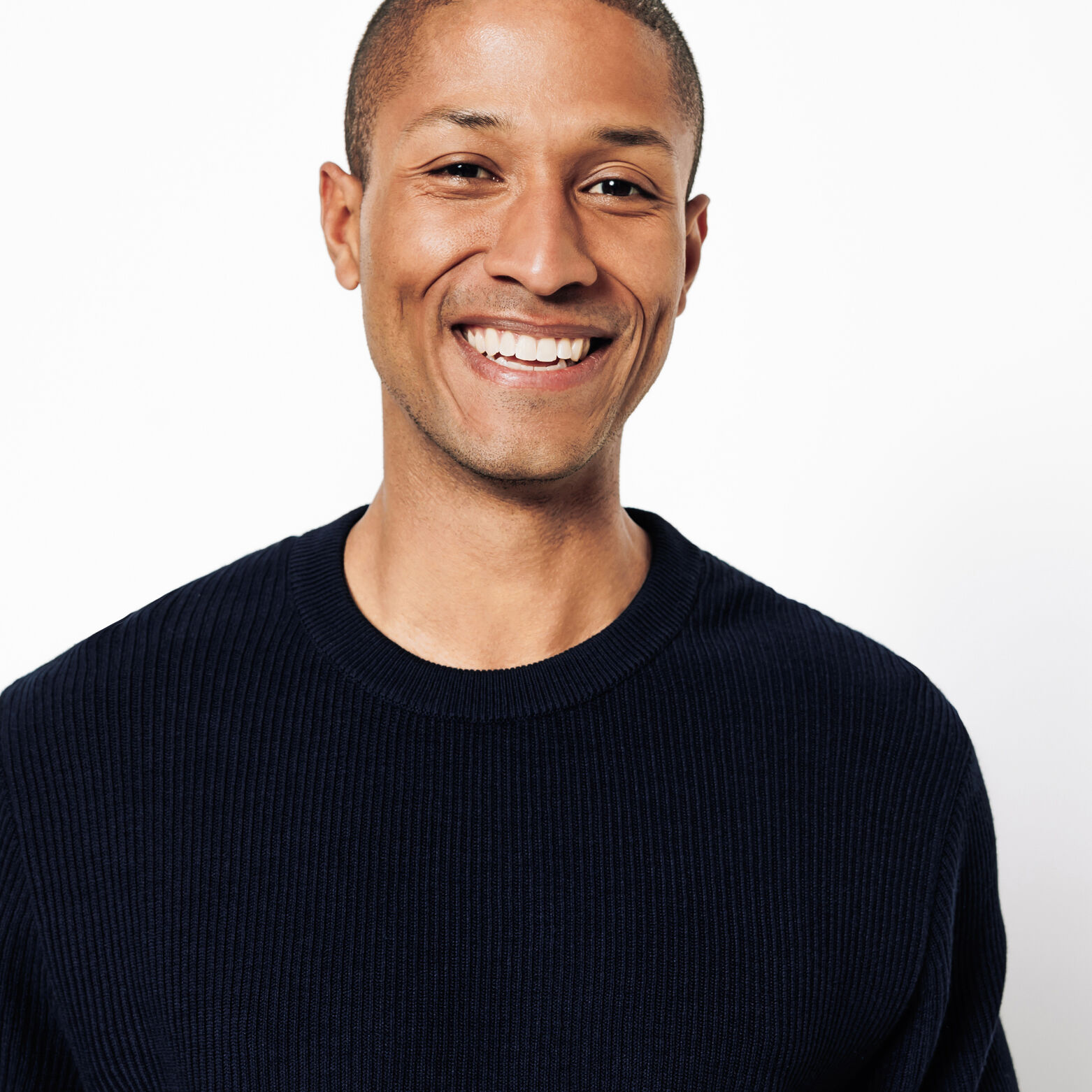 Pull col rond c&ocirc;te fantaisie