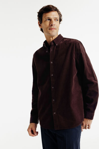 Chemise en velours regular