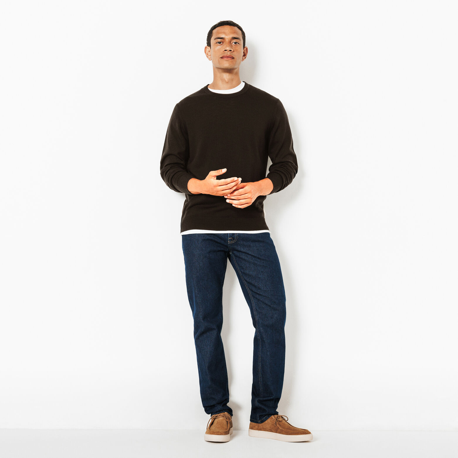 Pull col rond m&eacute;rinos