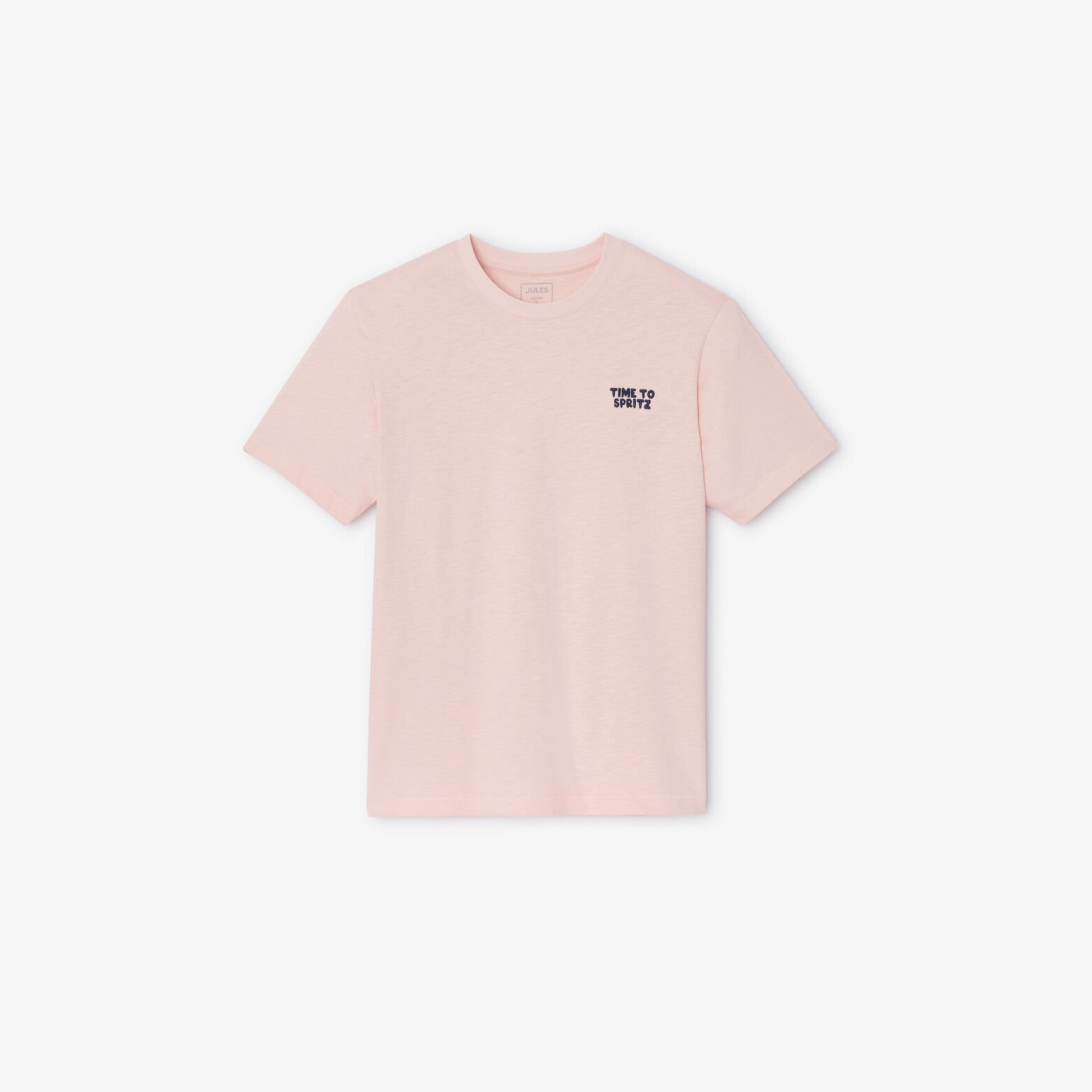 Tee shirt brod&eacute; en coton