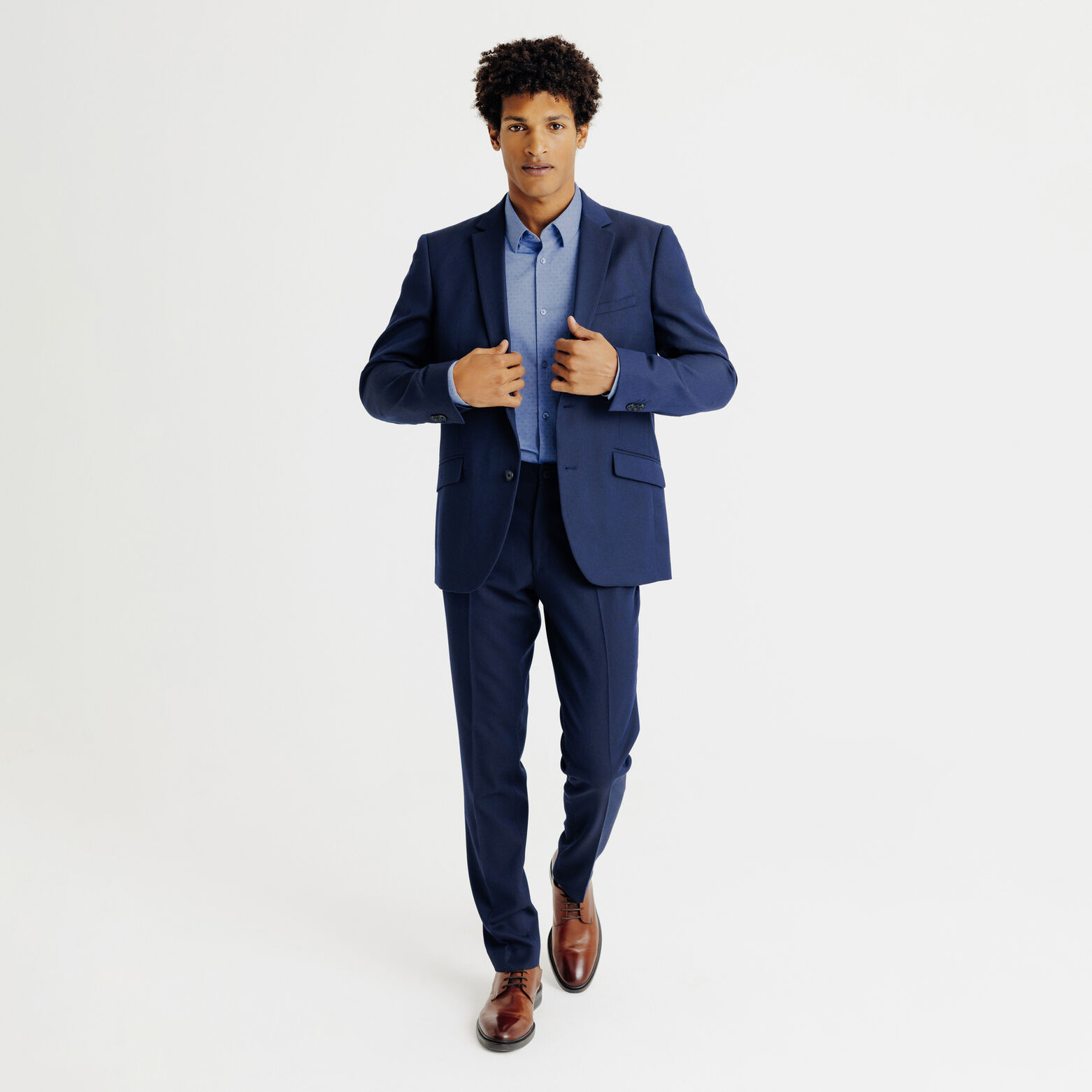 Chemise repassage facile slim coton