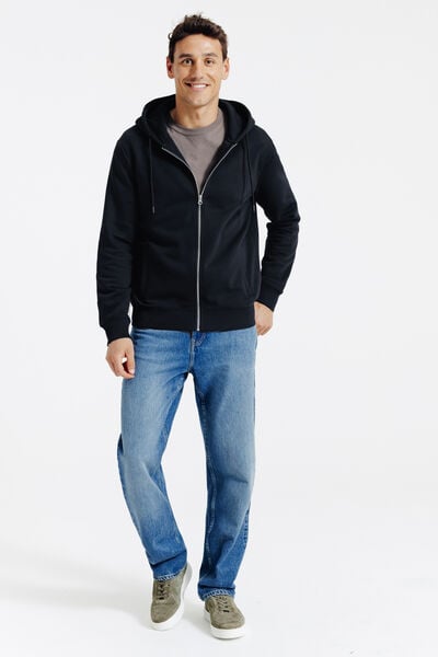 Sweat &agrave; capuche zipp&eacute;