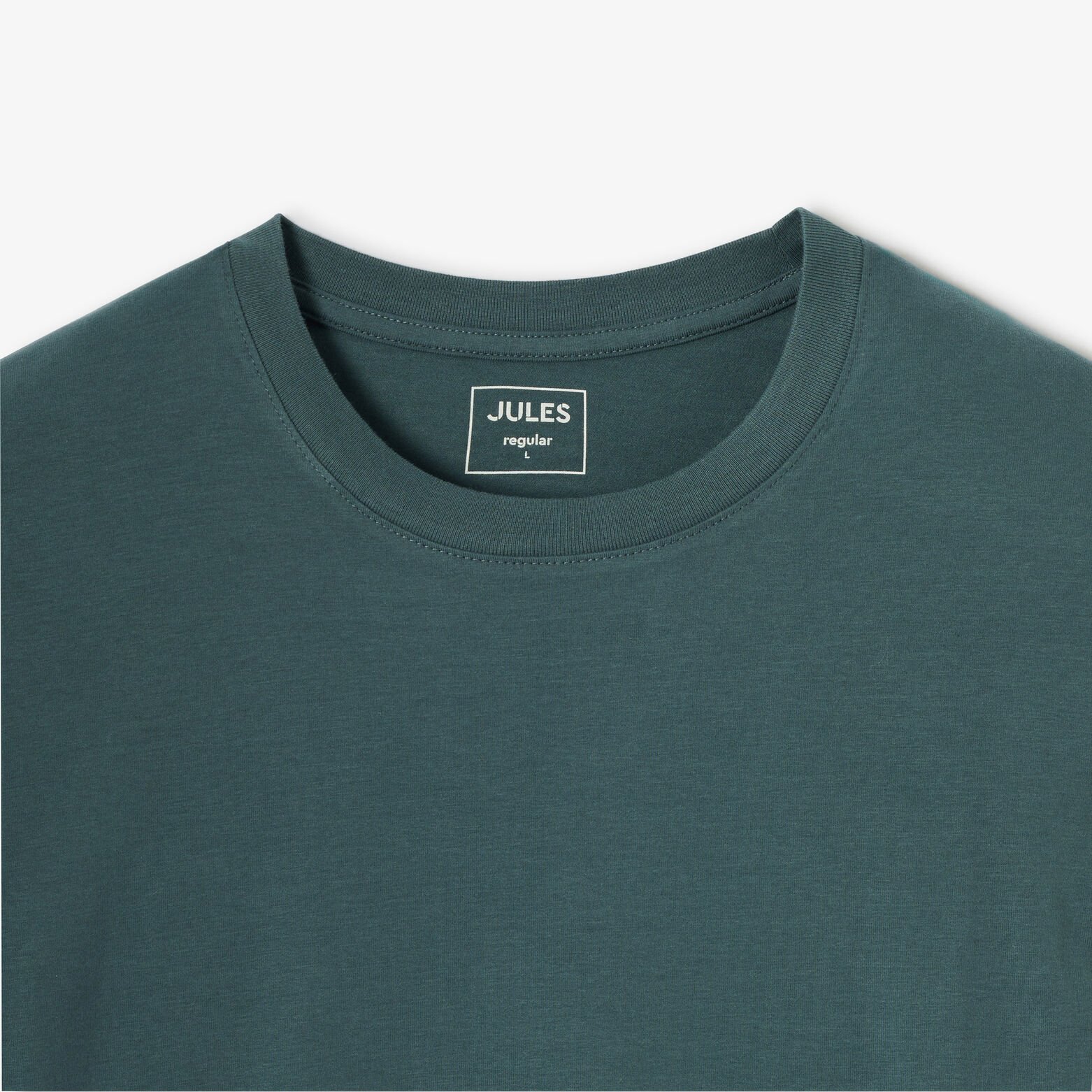 T-shirt ronde hals in zachte stof