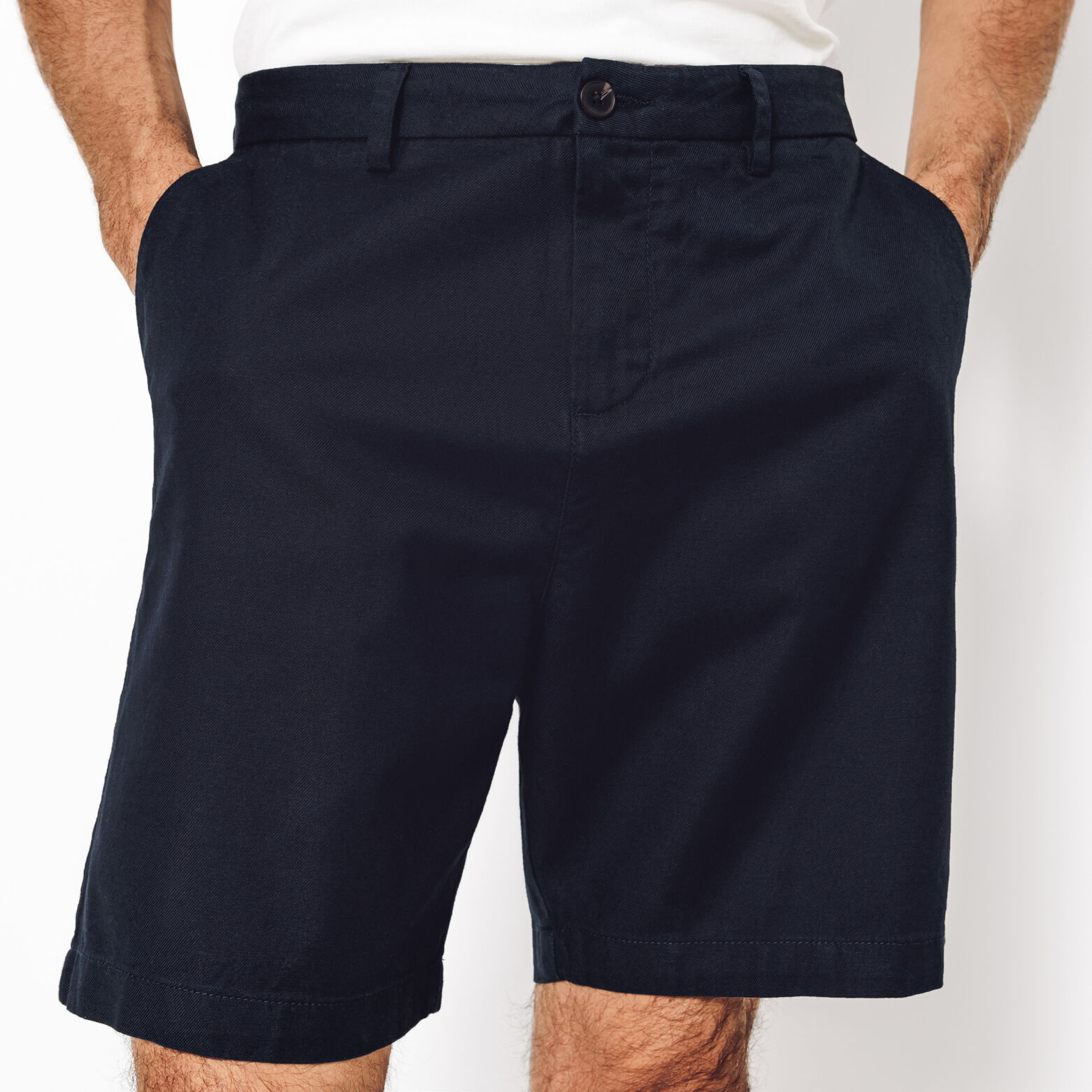 Bermuda en coton lin