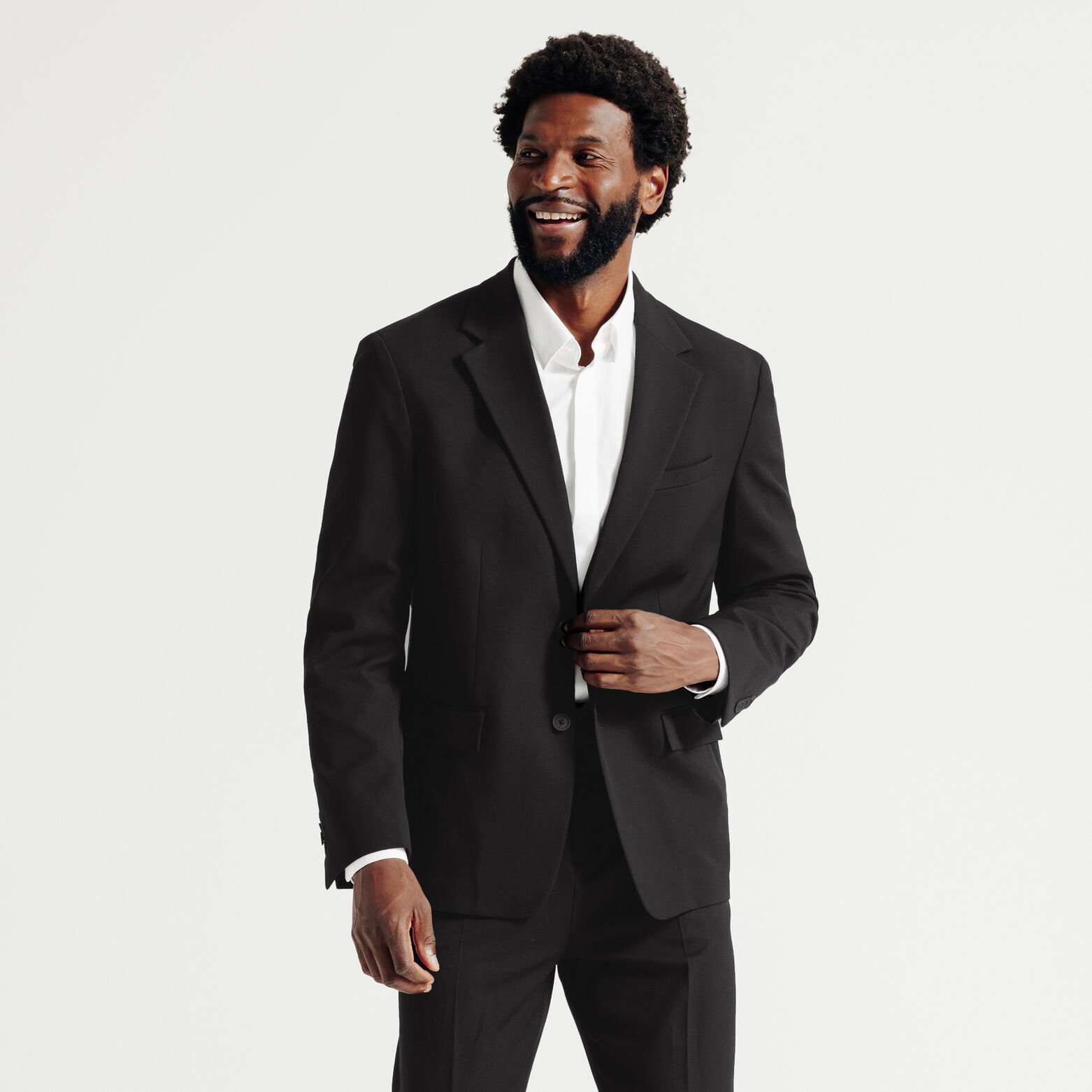 Loose fit kostuumvest