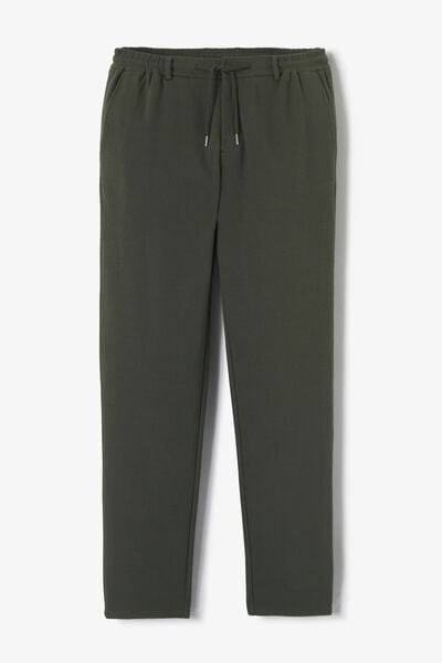Pantalon chino tapered en maille
