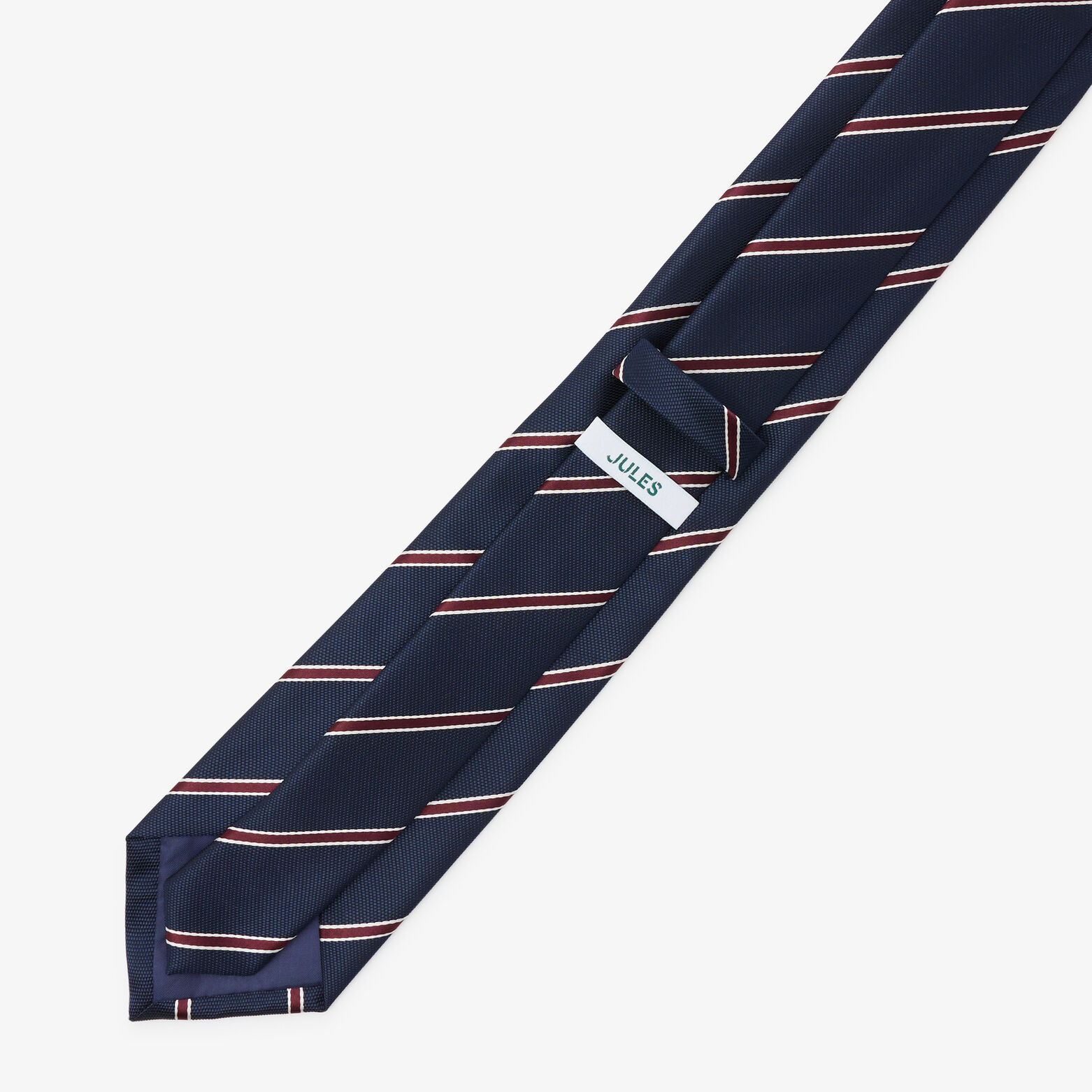 Cravate ray&eacute;e