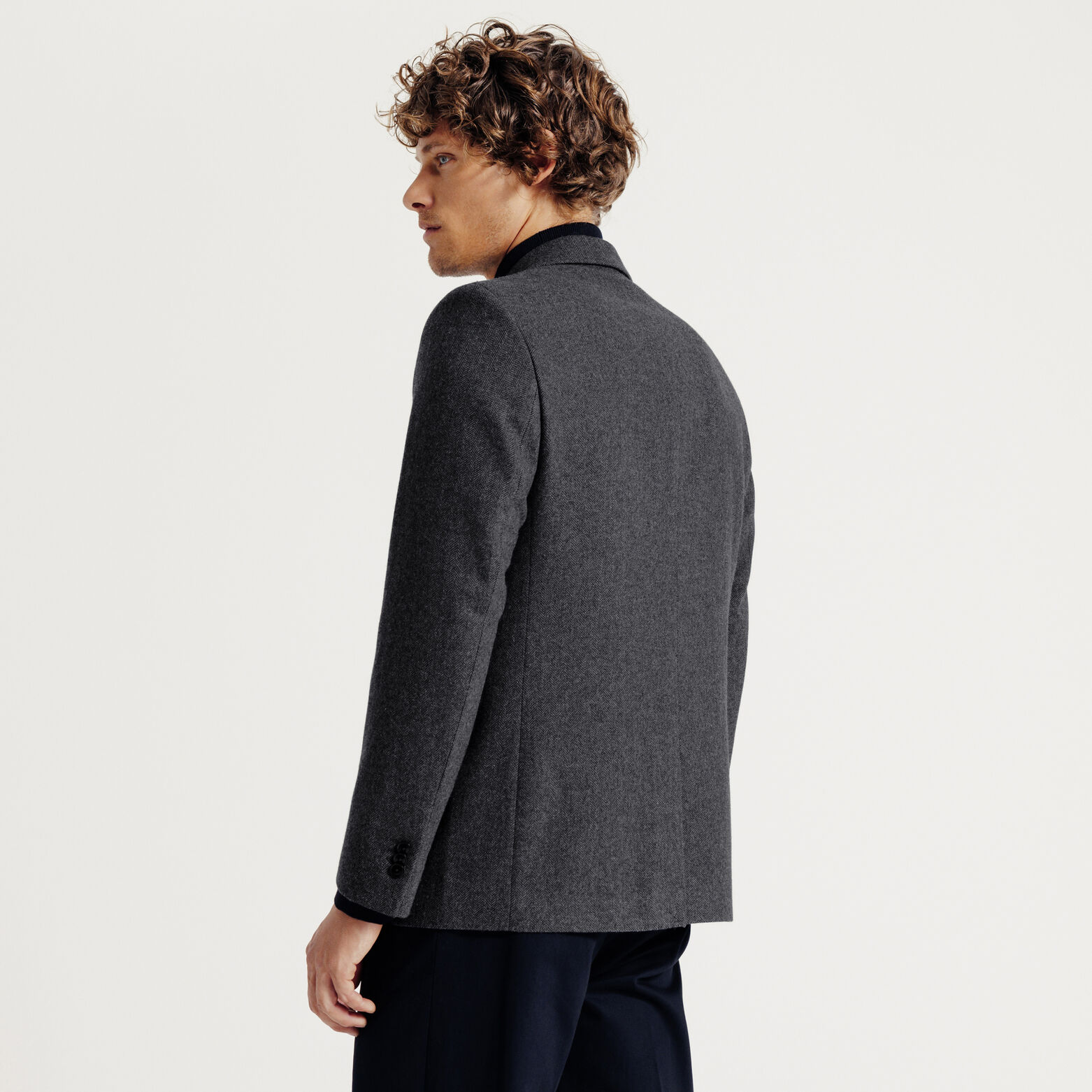 Veste blazer chevron confort