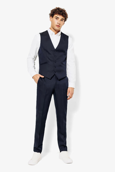 Gilet de costume slim uni