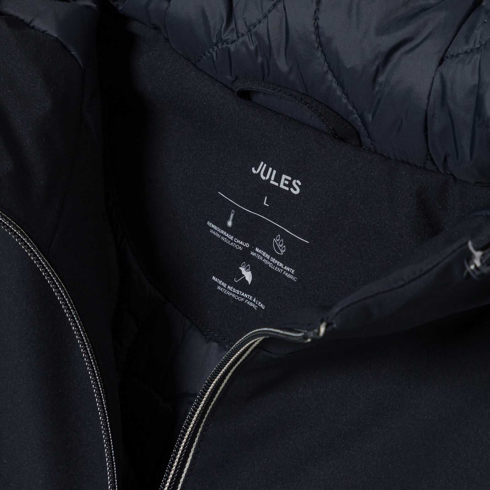 Blouson &agrave; capuche