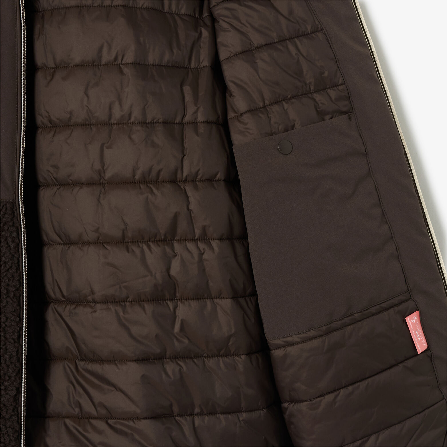 Blouson &agrave; capuche colorblock