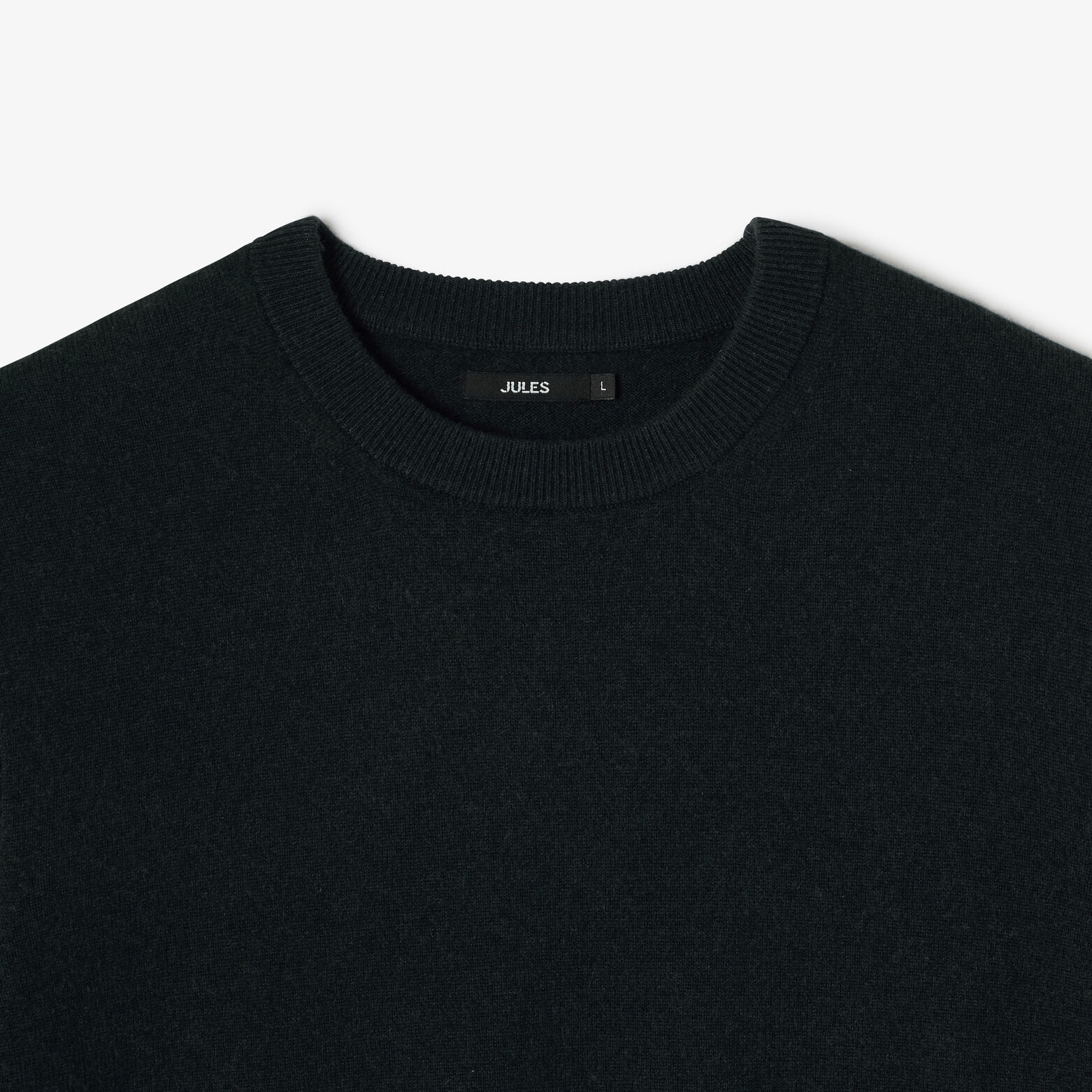 Pull col rond m&eacute;rinos cachemire