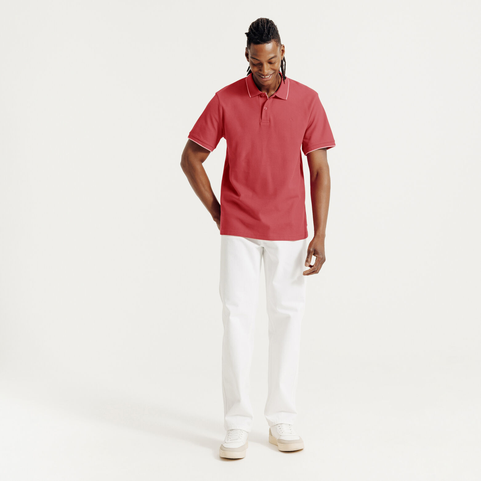 Polo manches courtes uni "le parfait by JULES"