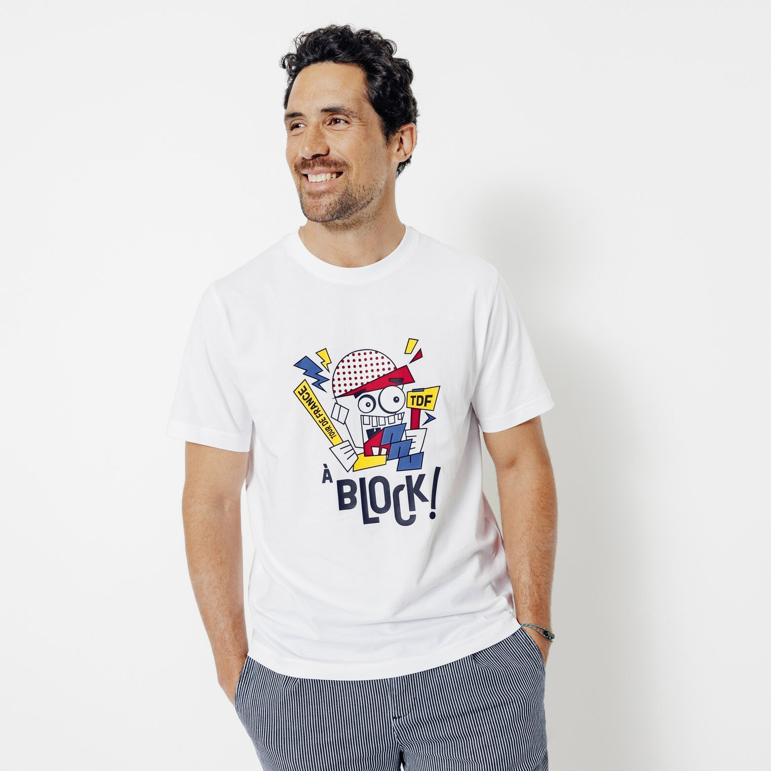 Tee shirt licence Tour de France