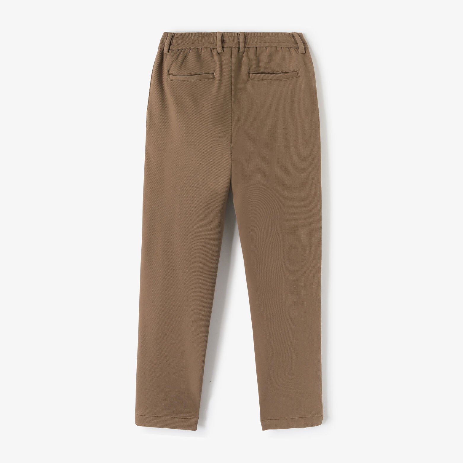 Pantalon chino tapered maille