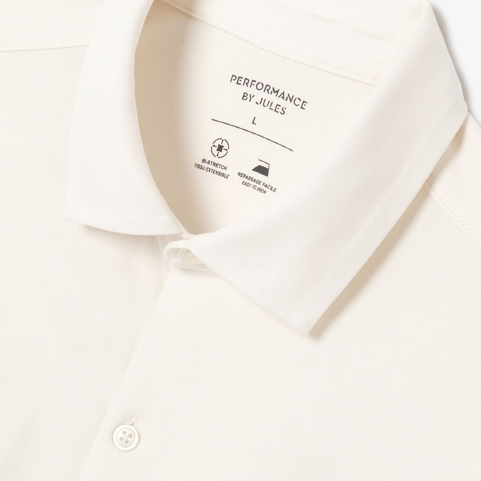 Chemise en maille coton slim