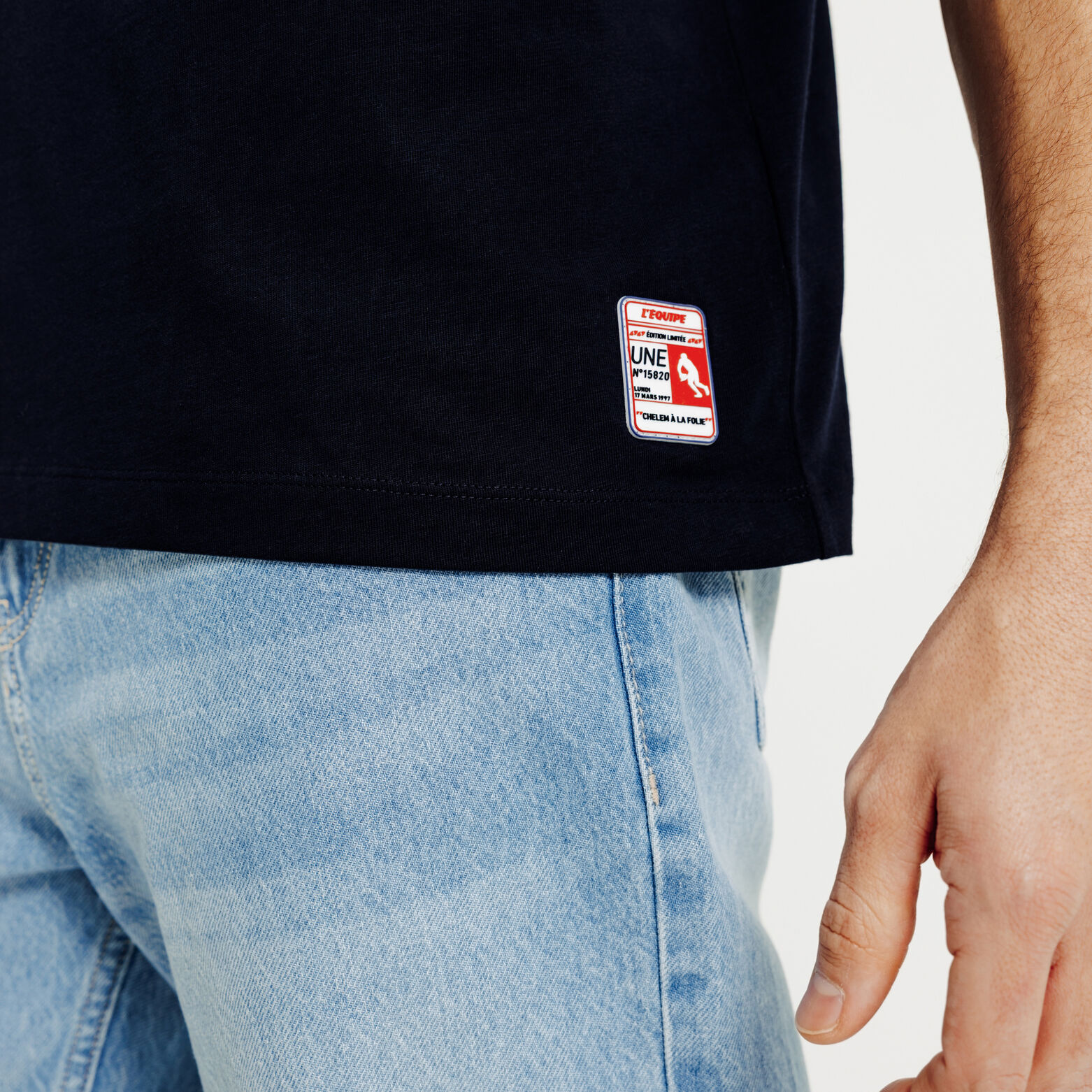 Tee shirt imprim&eacute; licence L'&Eacute;quipe