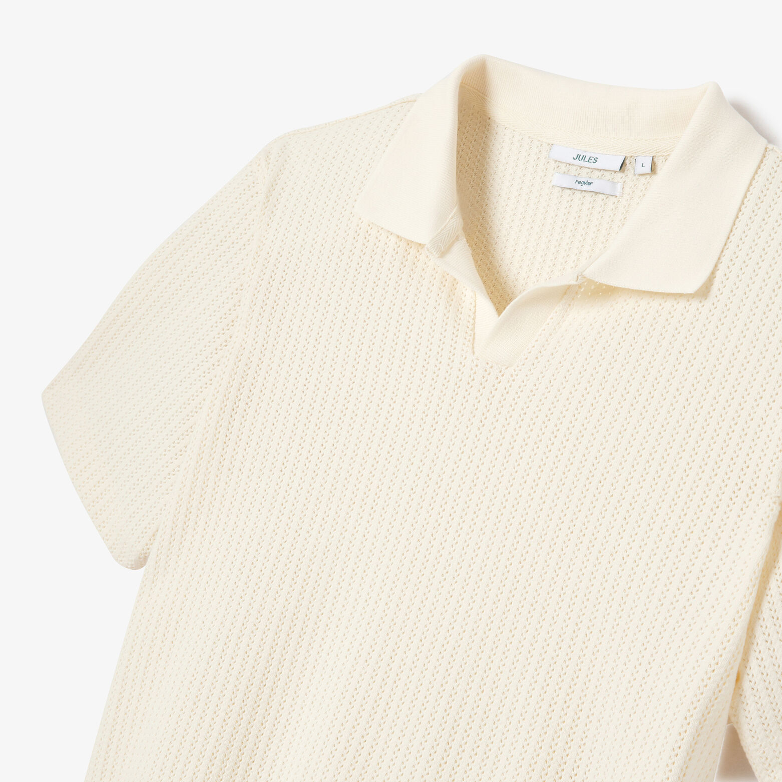 Polo manches courtes rayures verticales