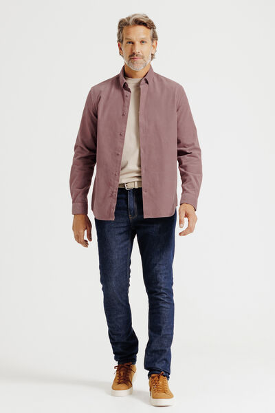 Chemise en velours regular