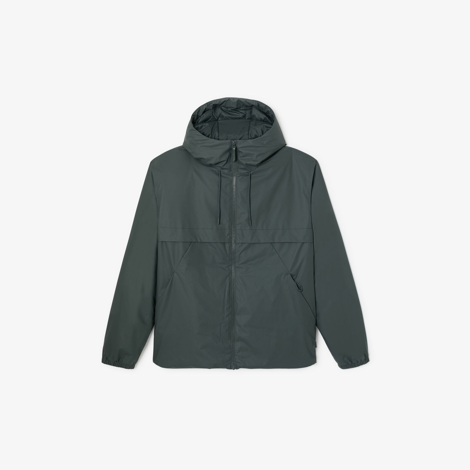 Blouson coupe-vent d&eacute;perlant &agrave; capuche