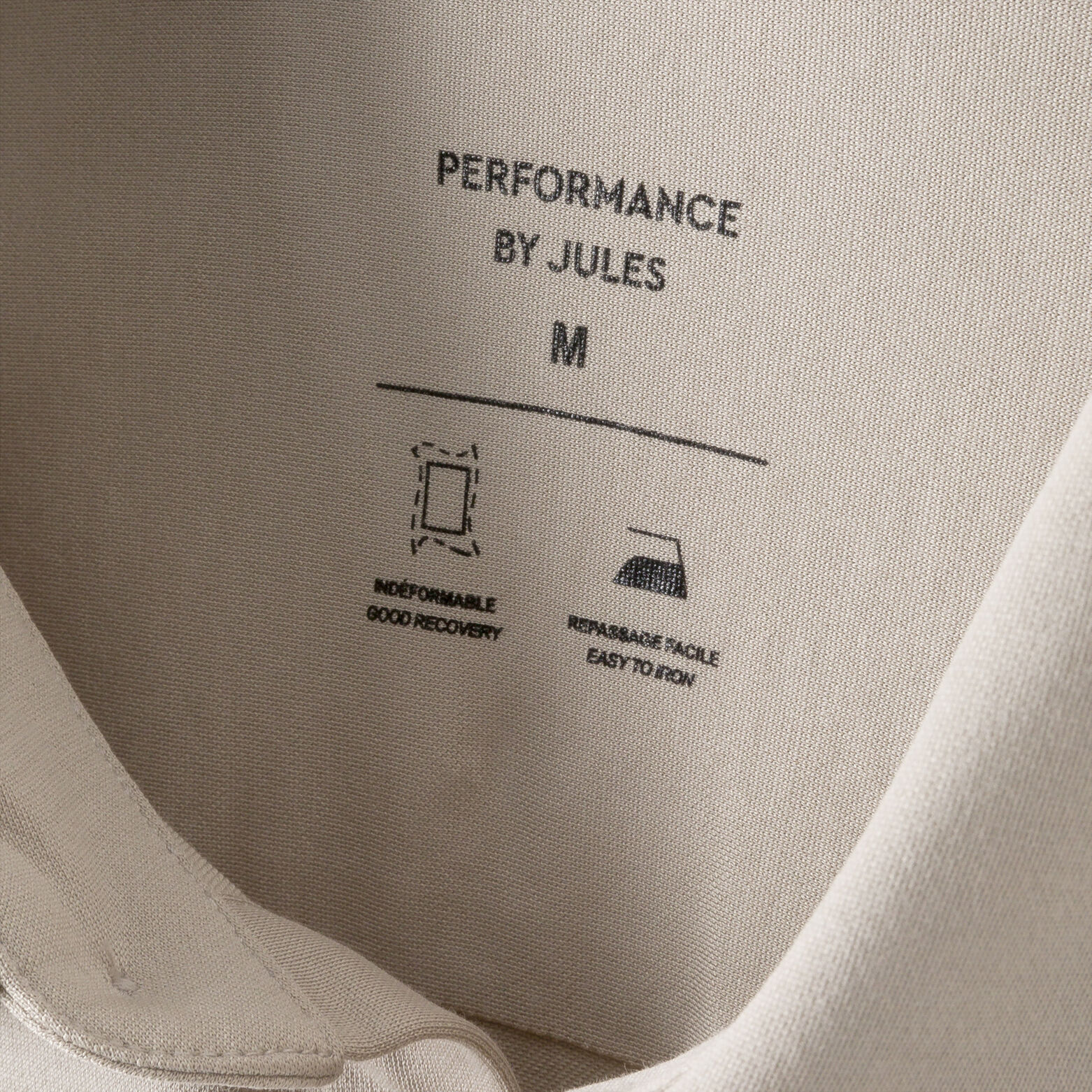 Chemise en maille coton slim