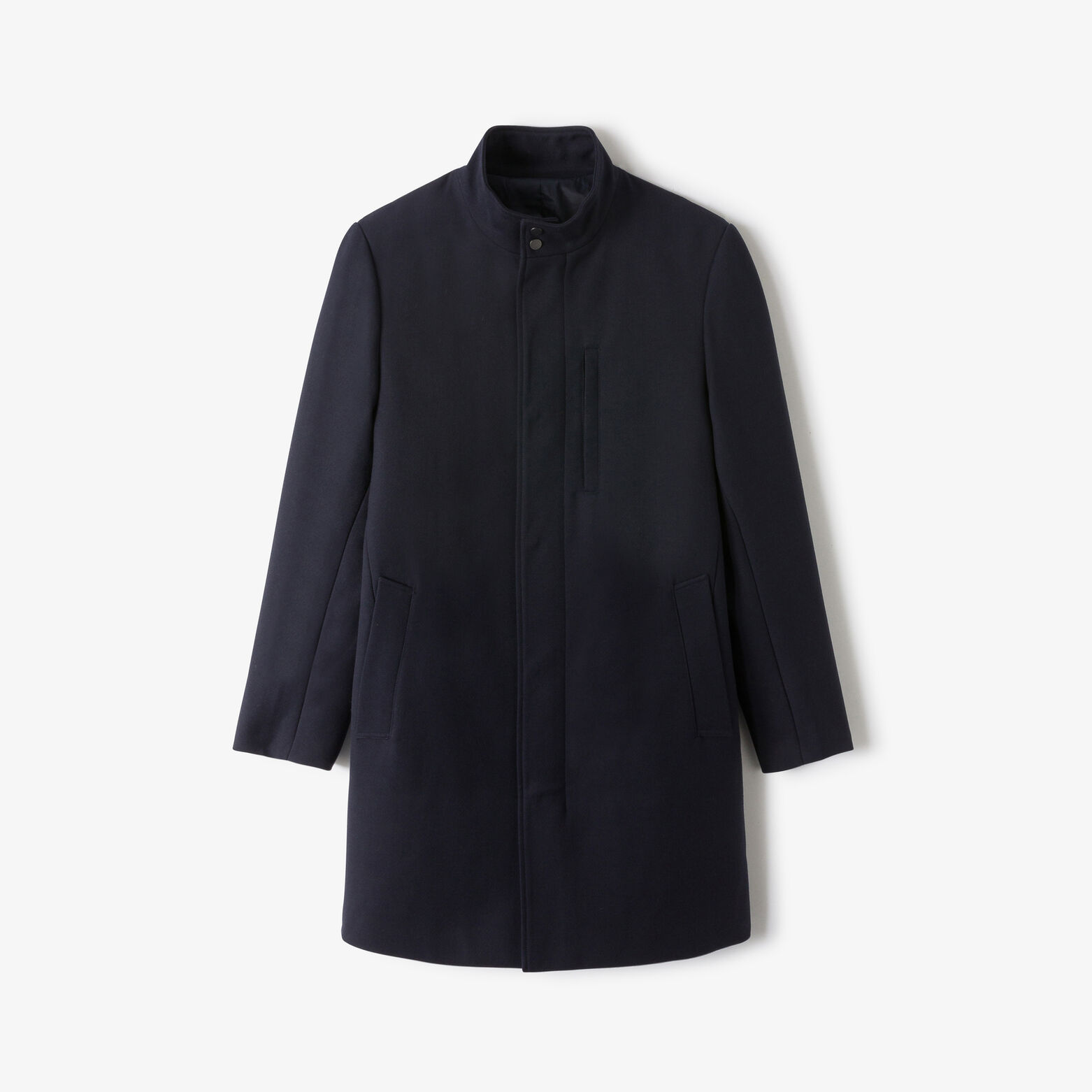 Manteau hiver long col montant