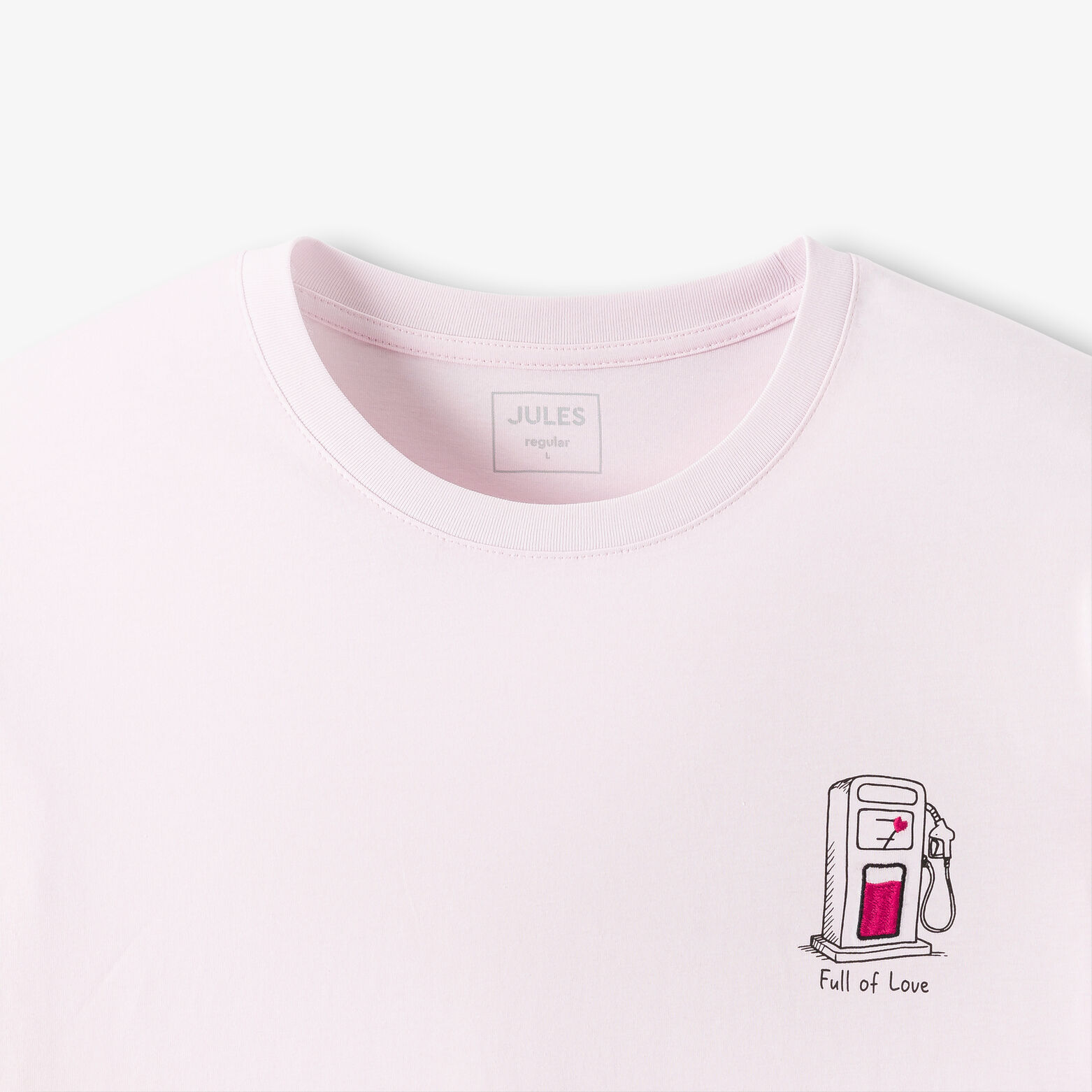 Tee shirt  imprim&eacute; Saint-Valentin