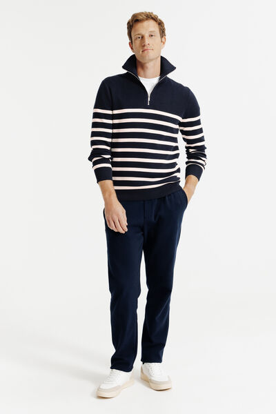 "Le Parfait by JULES" trui met truckerskraag