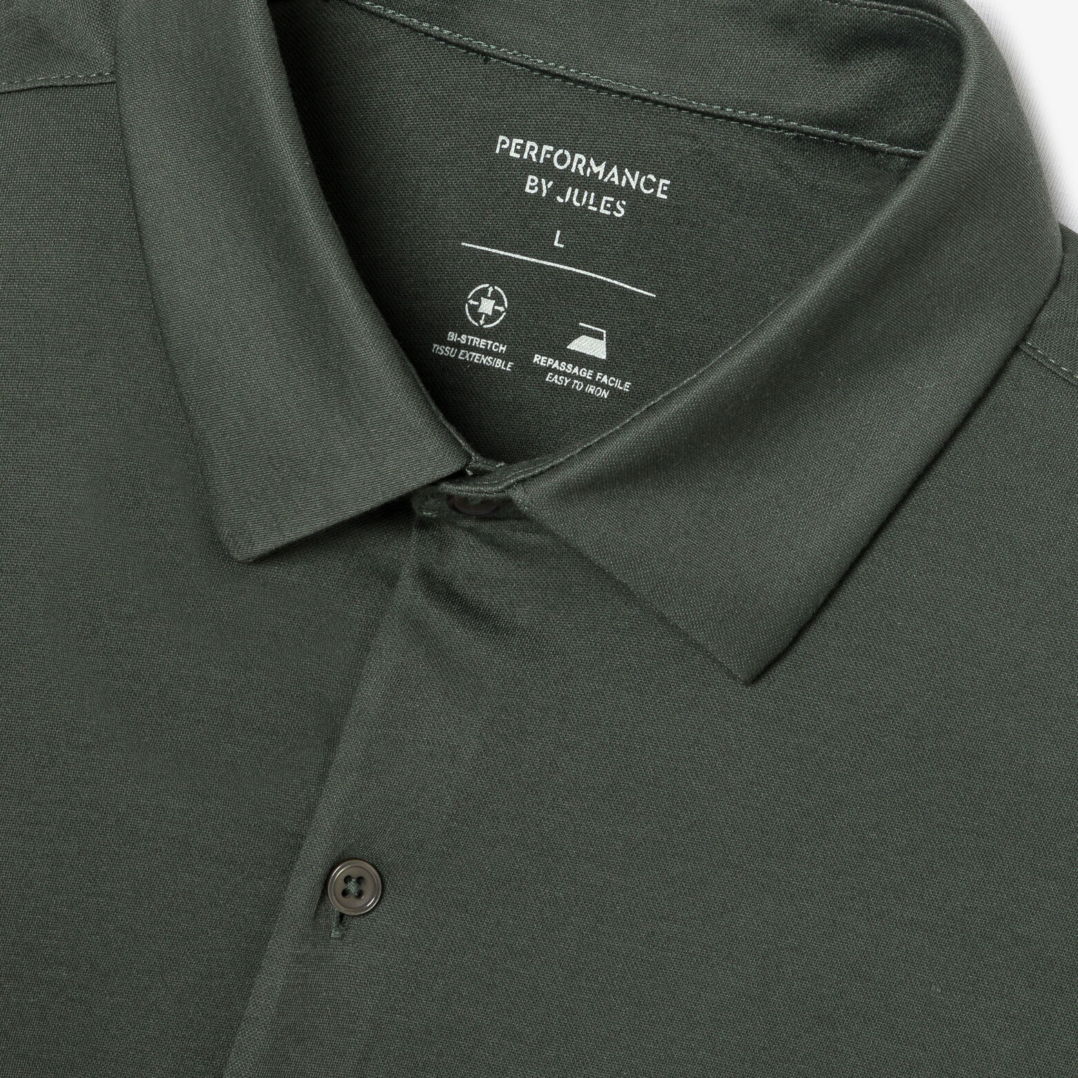 Performance by JULES slim fit hemd in katoen