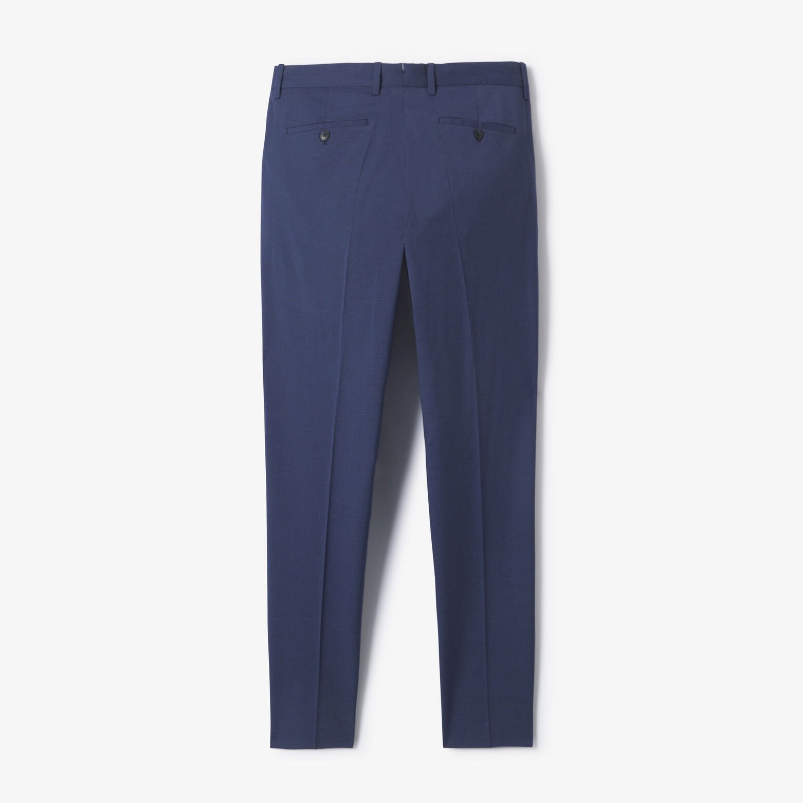 Pantalon de costume slim pied de puce