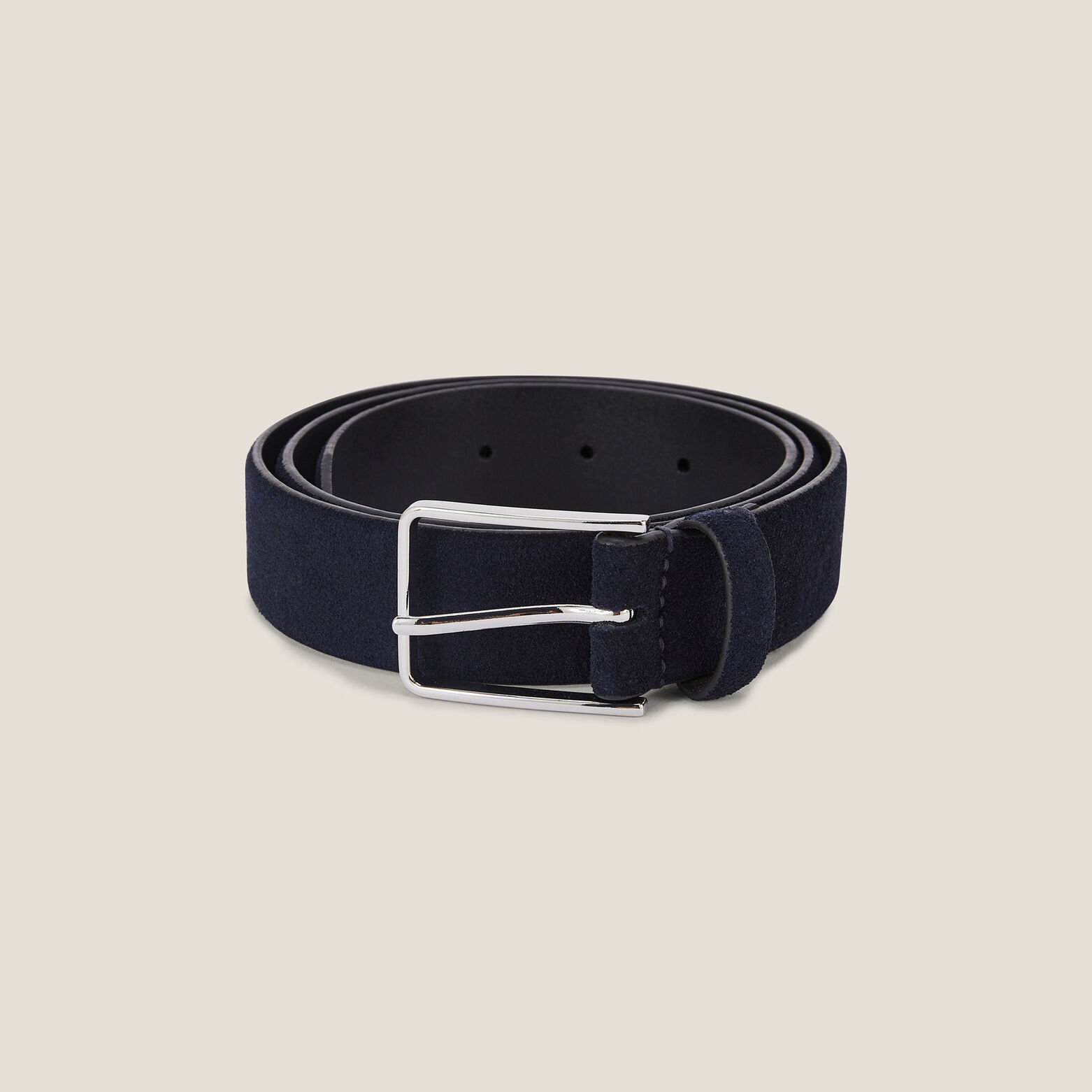Ceinture en cuir su&egrave;de