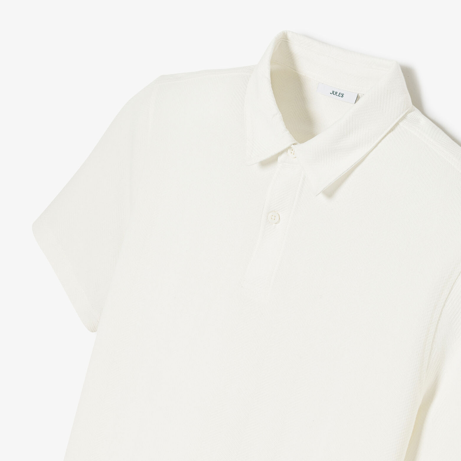 Polo manches courtes chevron